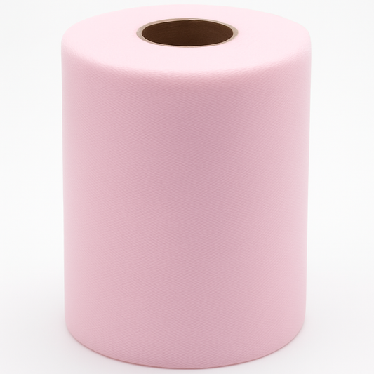 Light Pink Tulle Fabric Rolls 6 Inch by 100 Yards (300 feet)